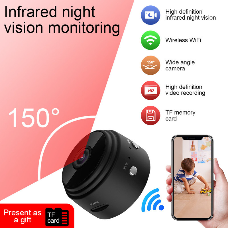 音声アプリ リモート ワイヤレス スマート セキュリティ A9 カメラ 最も費用対効果の高いサポートアプリ制御とリモートチェック機能