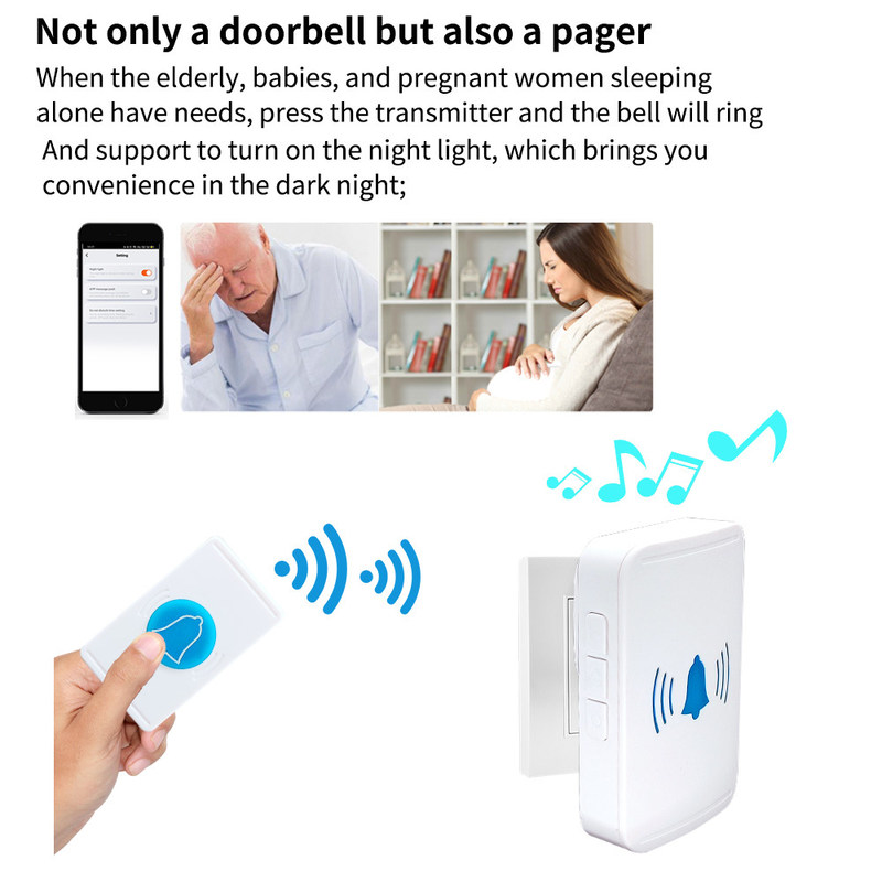 30W無線ビデオ戸口の呼び鈴高い定義リモート・コントロール スマートなWifiのドアベルのカメラ
