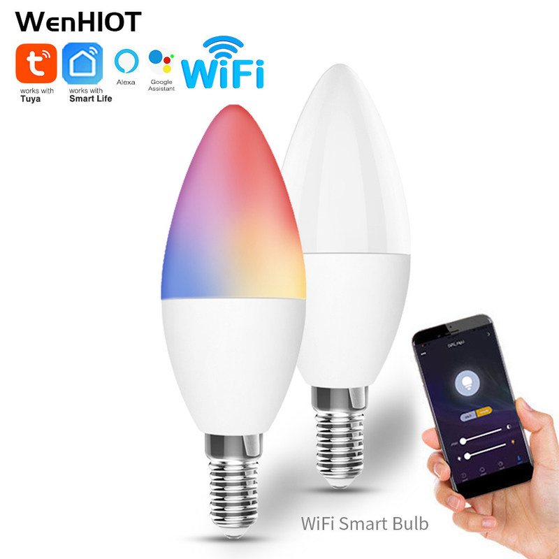 10W スマートWifi LED電球 - 60mm*118mm サイズ - Android IOSに対応