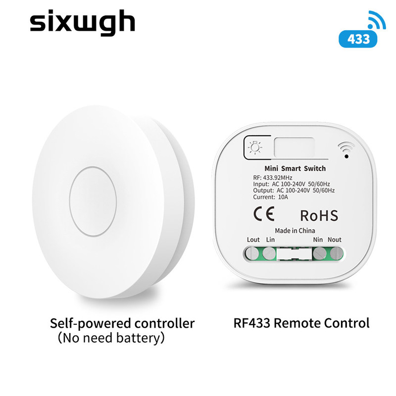 白いZigbeeスマートなスイッチ86*86*40mm AC 100-240V Homekit糸のスイッチ