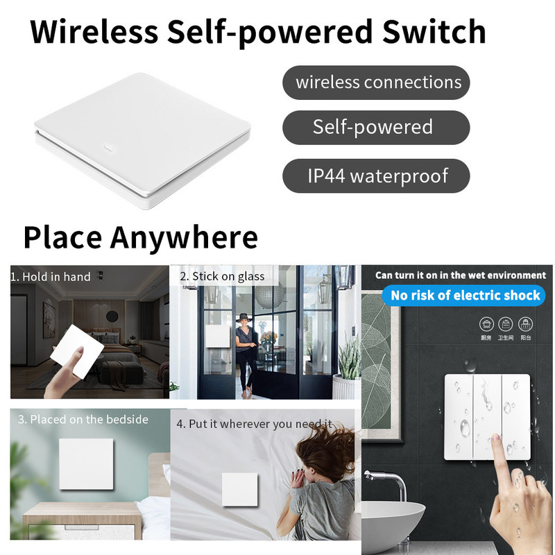 スイッチの2.4GHz無線リモート・コントロール スイッチWifi 3の主自己Homekit