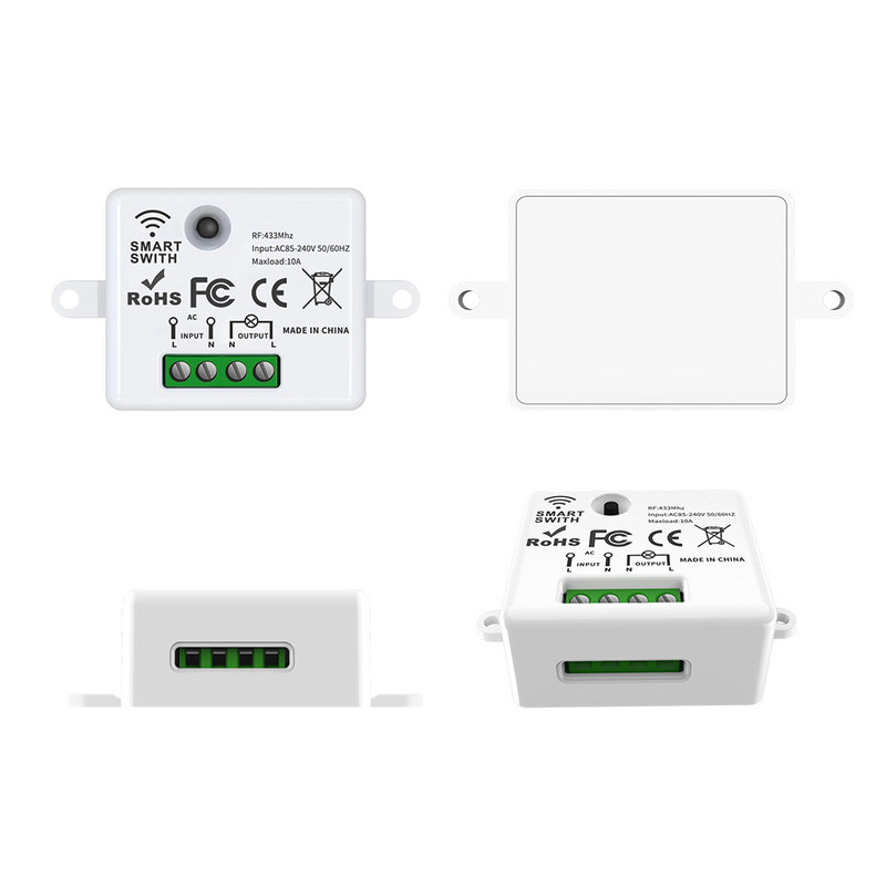 ワイヤレスリモコン スイッチ コントローラーと受信機は tuya モジュールのサポート Google アレクサ音声制御とマッチ