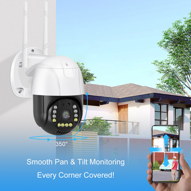 WIFI スマートモニター カメラ 多角モニタリング リモートアクセス
