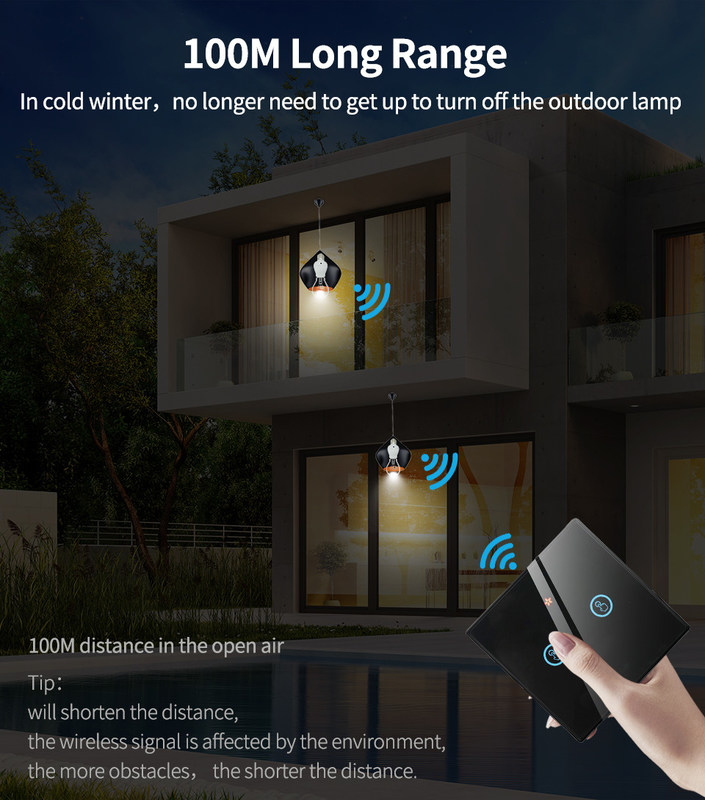 2.4GHz Homekit スマート スイッチ RF433 リモコン スイッチ 家庭用自動化 複数の機能をサポート