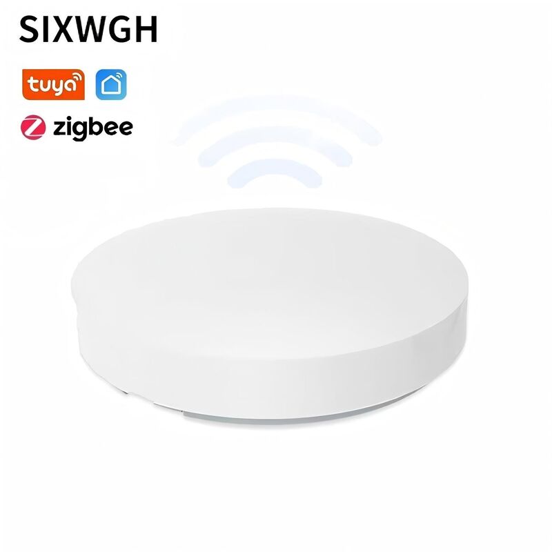 SIXWGH Tuya ZigBee スマートボタン スイッチ ワイヤレスリモートコントロール ワンキーマルチシーンコントローラー Androidスマートホーム対応