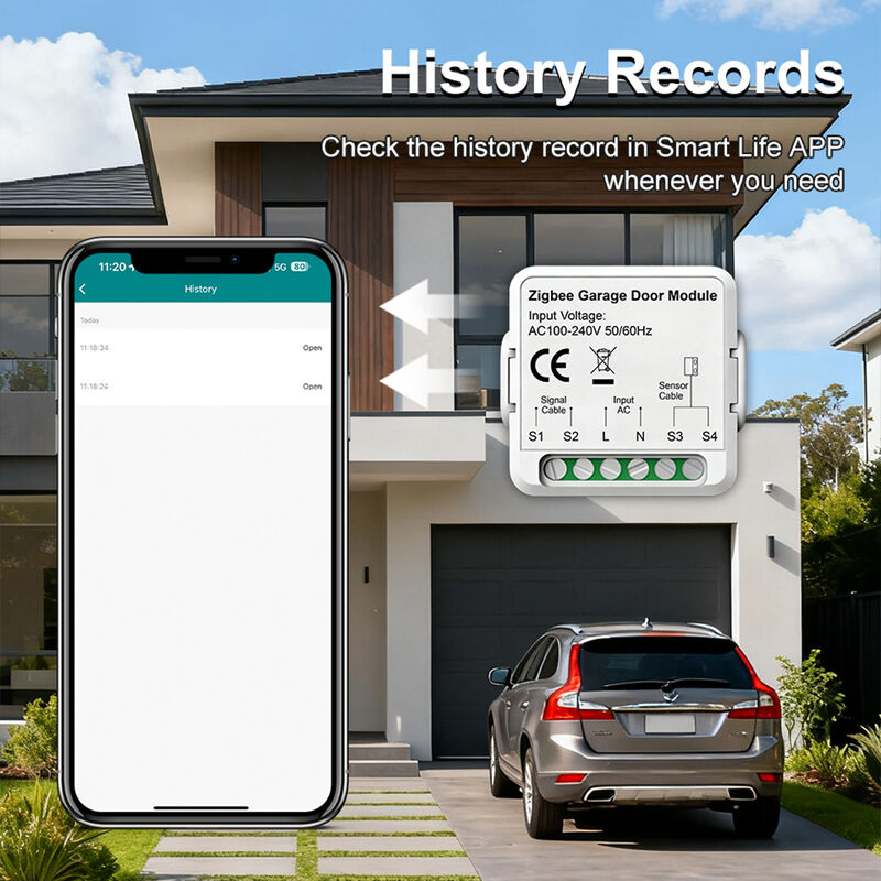 SIXWGH WiFi Zigbee スマート 개폐기 모듈 Tuya 스마트 라이프 앱 호환 원격 제어 타이머 예약 작동