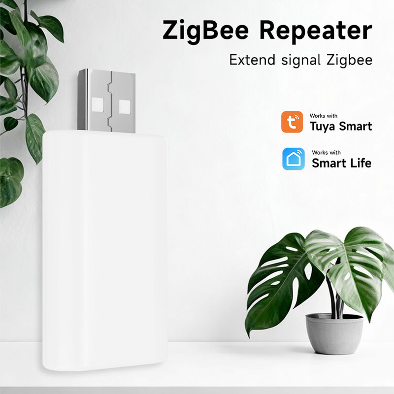 SIXWGH Zigbee 信号中继器 扩展器 增强器 Tuya 智能网关 USB 即插即用 扩展范围 20-30 米 大型家庭网状网络