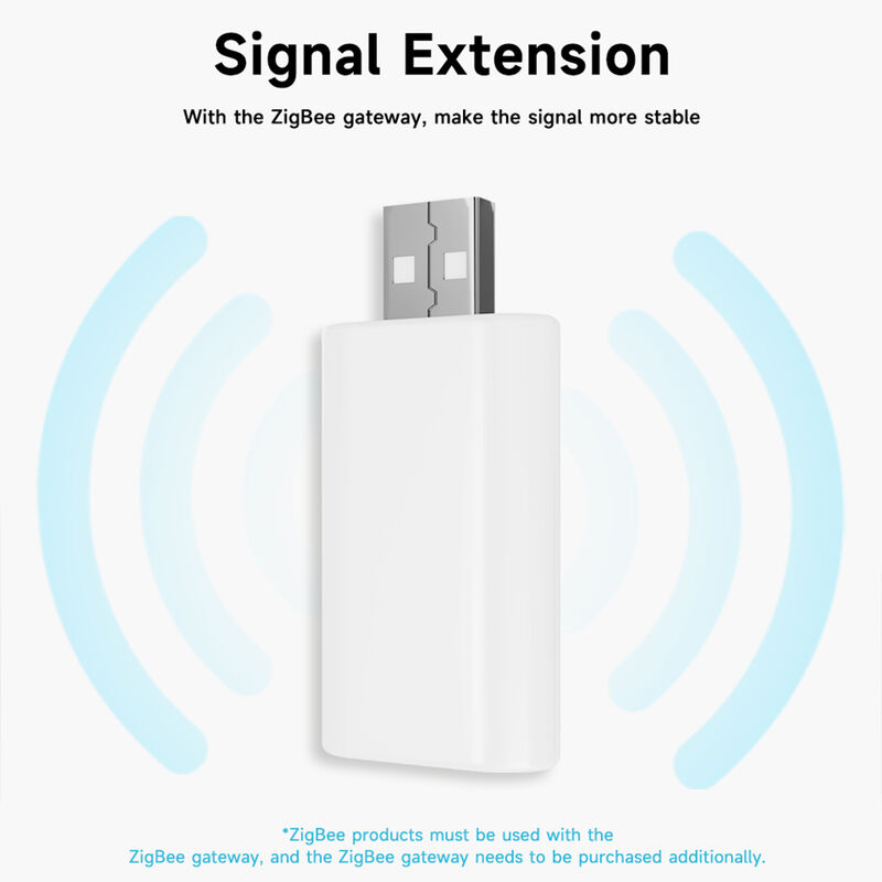SIXWGH Zigbee 信号中继器 扩展器 增强器 Tuya 智能网关 USB 即插即用 扩展范围 20-30 米 大型家庭网状网络