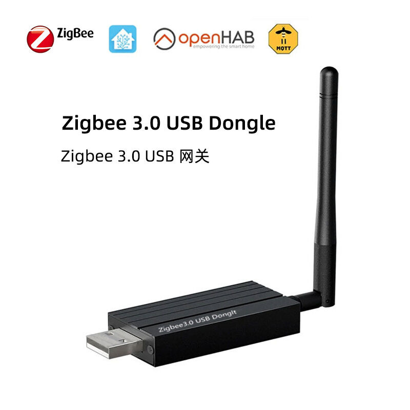 SIXWGH ジグビー 3.0 USB ドングルプラス ユニバーサル ワイヤレス スマートホームゲートウェイ +20dBm 家庭アシスタントのガイン Zigbee2MQTT, OpenHAB