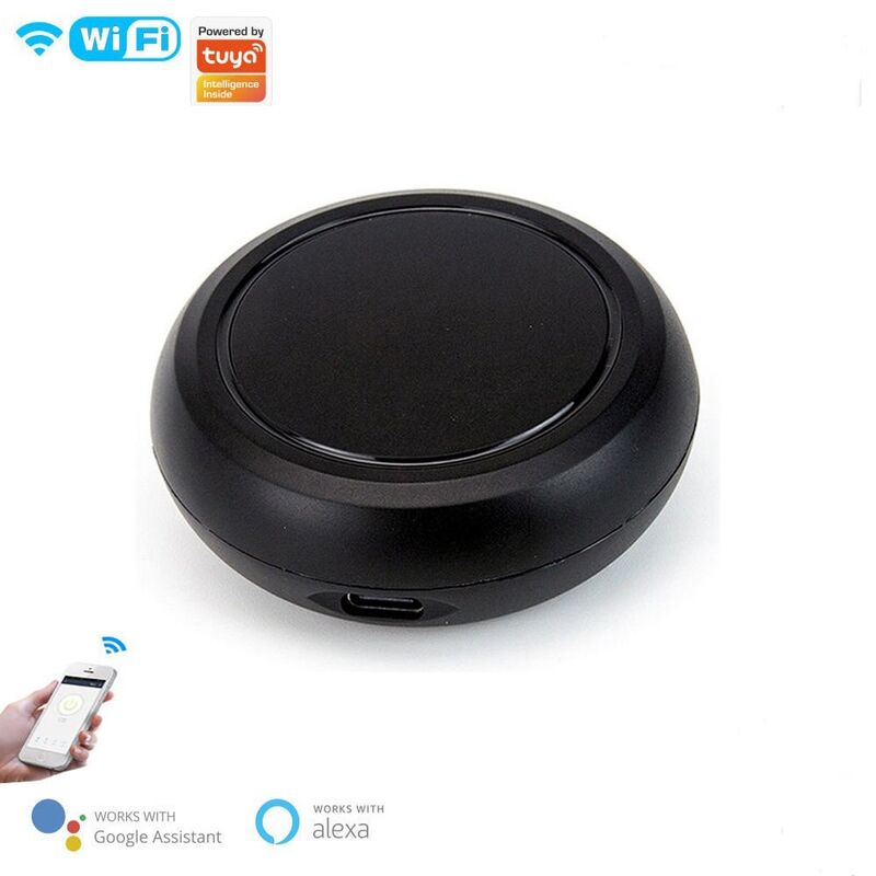 OEM/ODM スマートIR RFハブ、スマートホームホテルHVACシステム統合用Tuyaホワイトラベルユニバーサルリモートコントロール