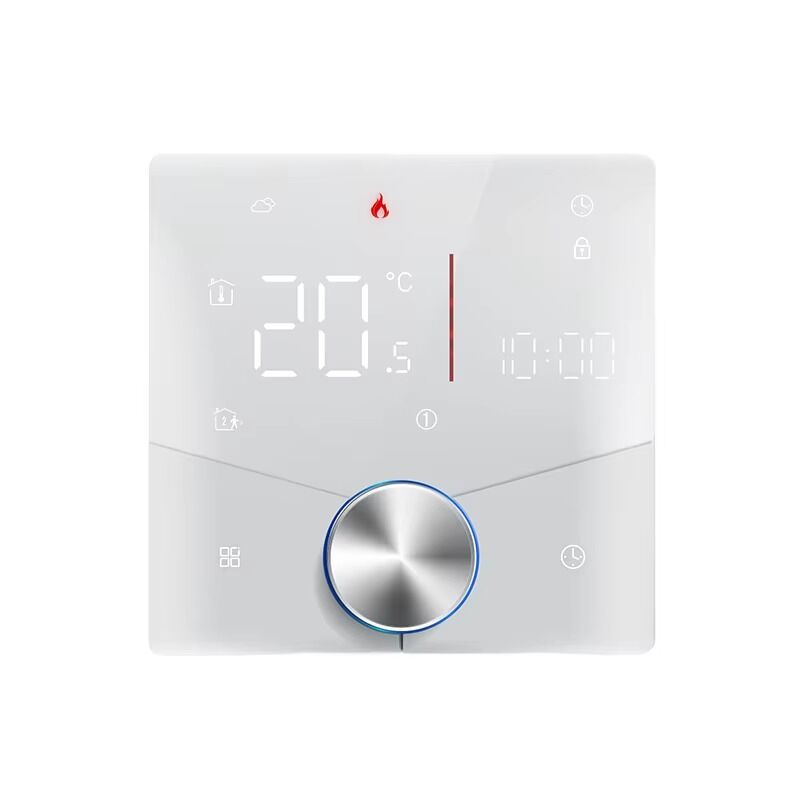 SIXWGH Tuya スマート WiFi サーモスタット 電気暖房 APP コントロール 音声アシスタント対応 省エネモード チャイルドロック ハイ