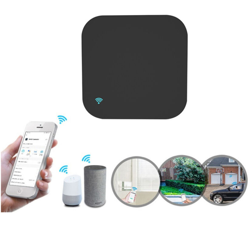 SIXWGH Tuya スマートリモコン US/EU/PL Alexa Google Home対応 360°カバレッジ FCC認証 Zigbee スマートIRリモコン 5V WiFi