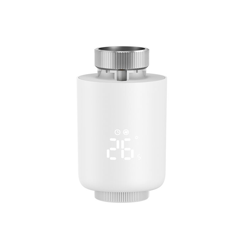 SIXWGH Tuya Zigbee 3.0 TRVL スマートサーモスタット OLED ラジエーターアクチュエータバルブ プログラマブル温度コントローラー Android Flip Home