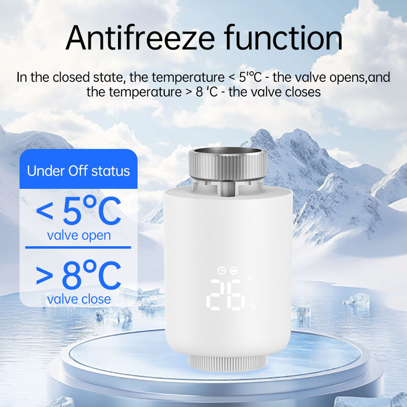 SIXWGH Tuya Zigbee 3.0 TRVL スマートサーモスタット OLED ラジエーターアクチュエータバルブ プログラマブル温度コントローラー Android Flip Home
