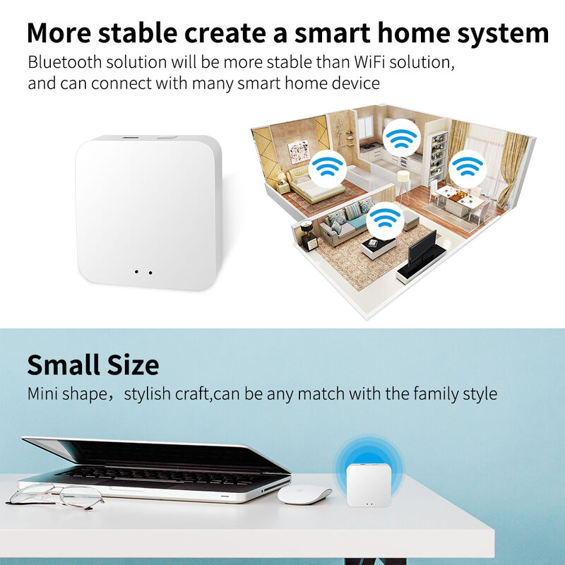 SIXWHG Tuya Smart Life Alexa スマートホームゲートウェイハブ 多機能全ハウスインテリジェンス制御 Bluetooth Zigbee デバイス用