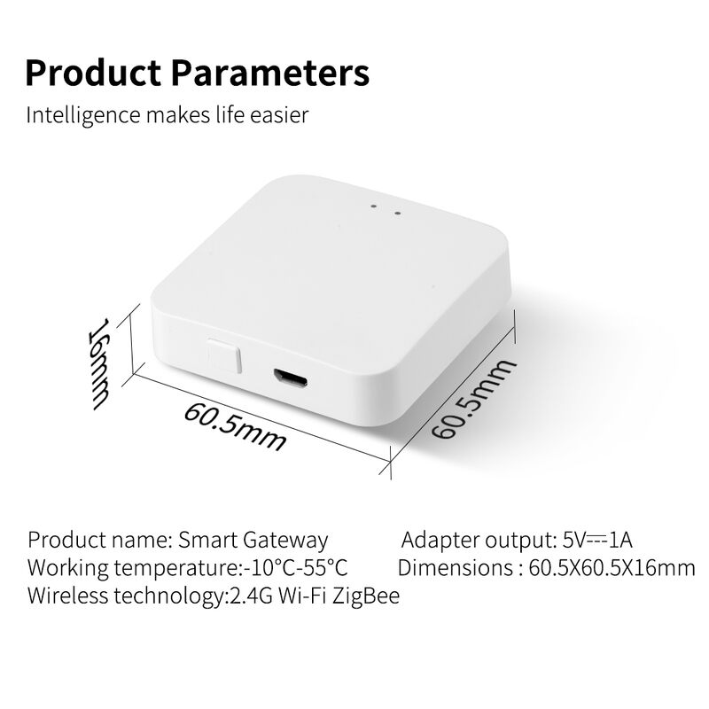 SIXWHG Tuya Smart Life Alexa スマートホームゲートウェイハブ 多機能全ハウスインテリジェンス制御 Bluetooth Zigbee デバイス用