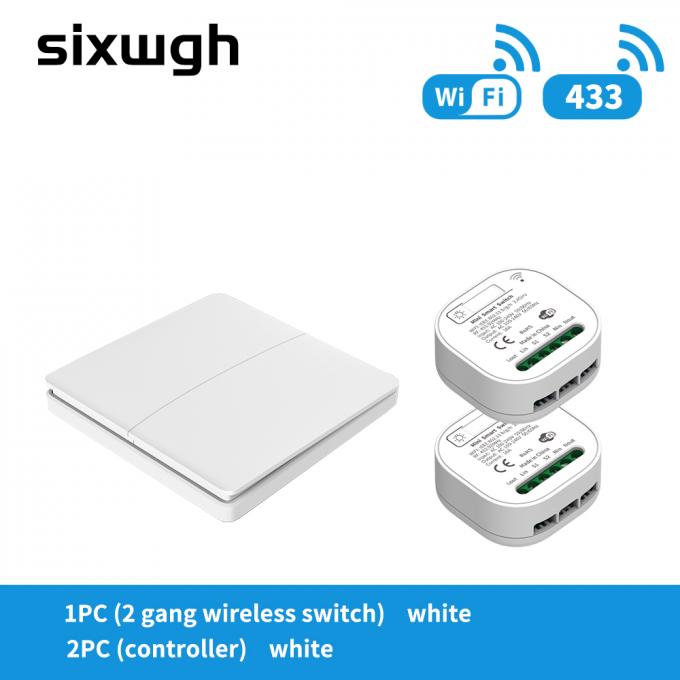 SIXWGH 16A WIFIスイッチTuyaのAppのリモート・コントロール スマートなタイマー スイッチ 4